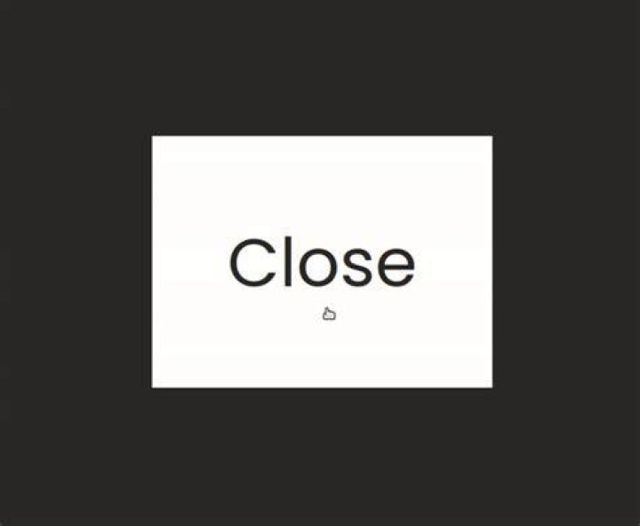 close button